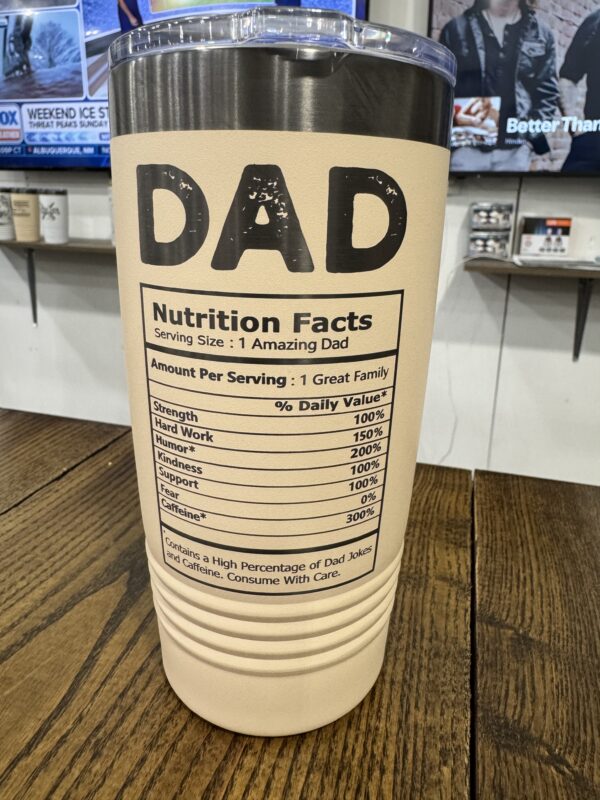 Best Dad Ever 20oz Tumbler - Image 4