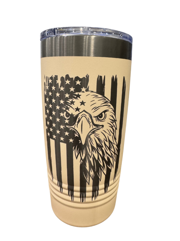 Eagle Flag 20oz Tumbler