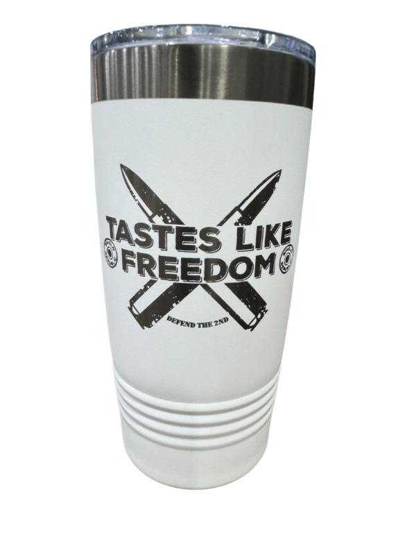 Laser Engraved Tastes Like Freedom 20oz Tumbler